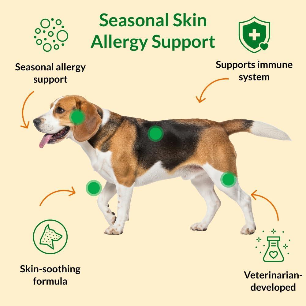 Suplemento Antialérgico para Perros Radiance Canina - 60 Tabletas