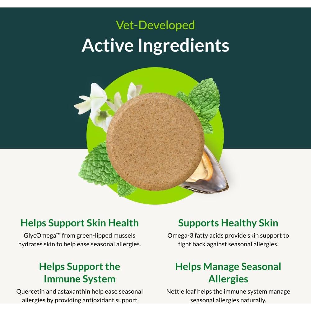 Suplemento Antialérgico para Perros Radiance Canina - 60 Tabletas