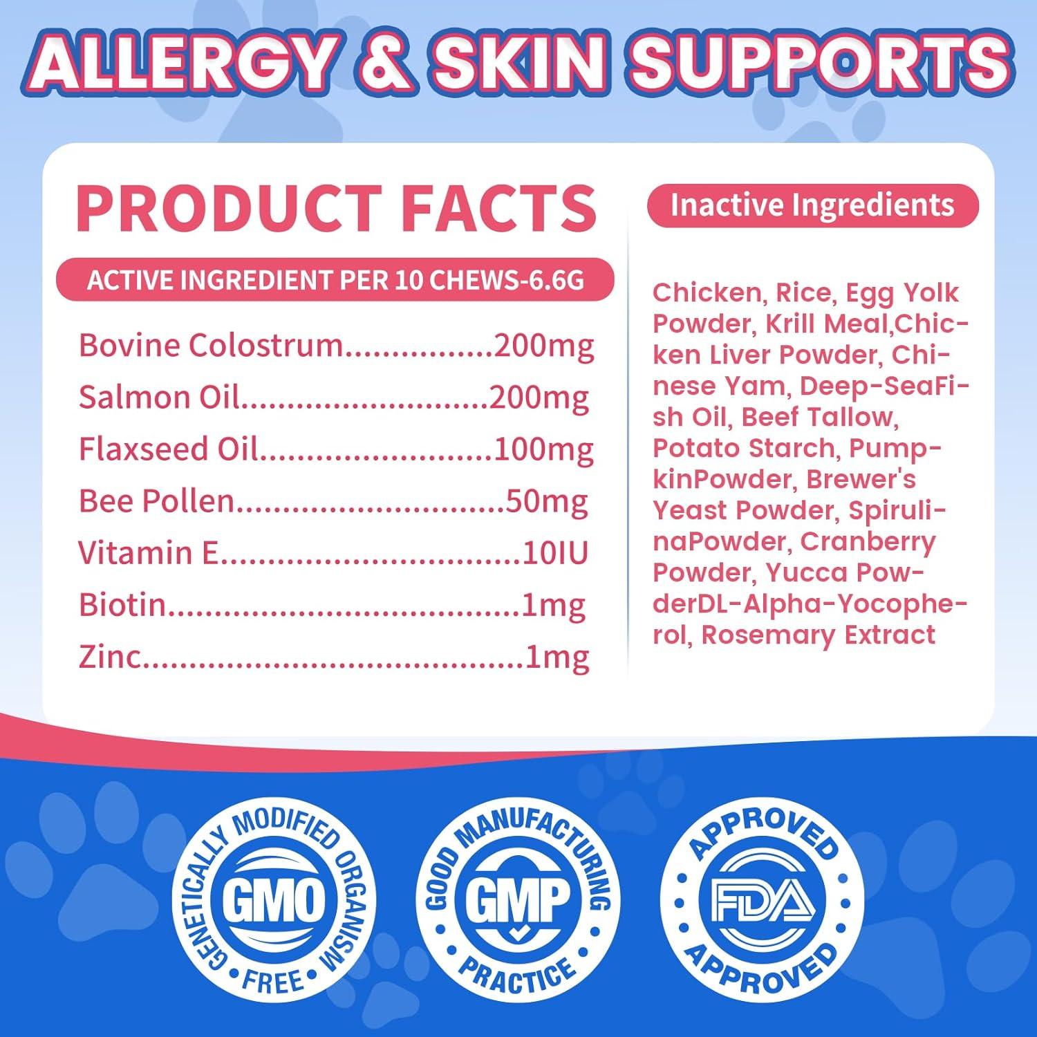 Suplemento Omega 3 para Perros Wagmee 500 Masticables Piel y Pelaje