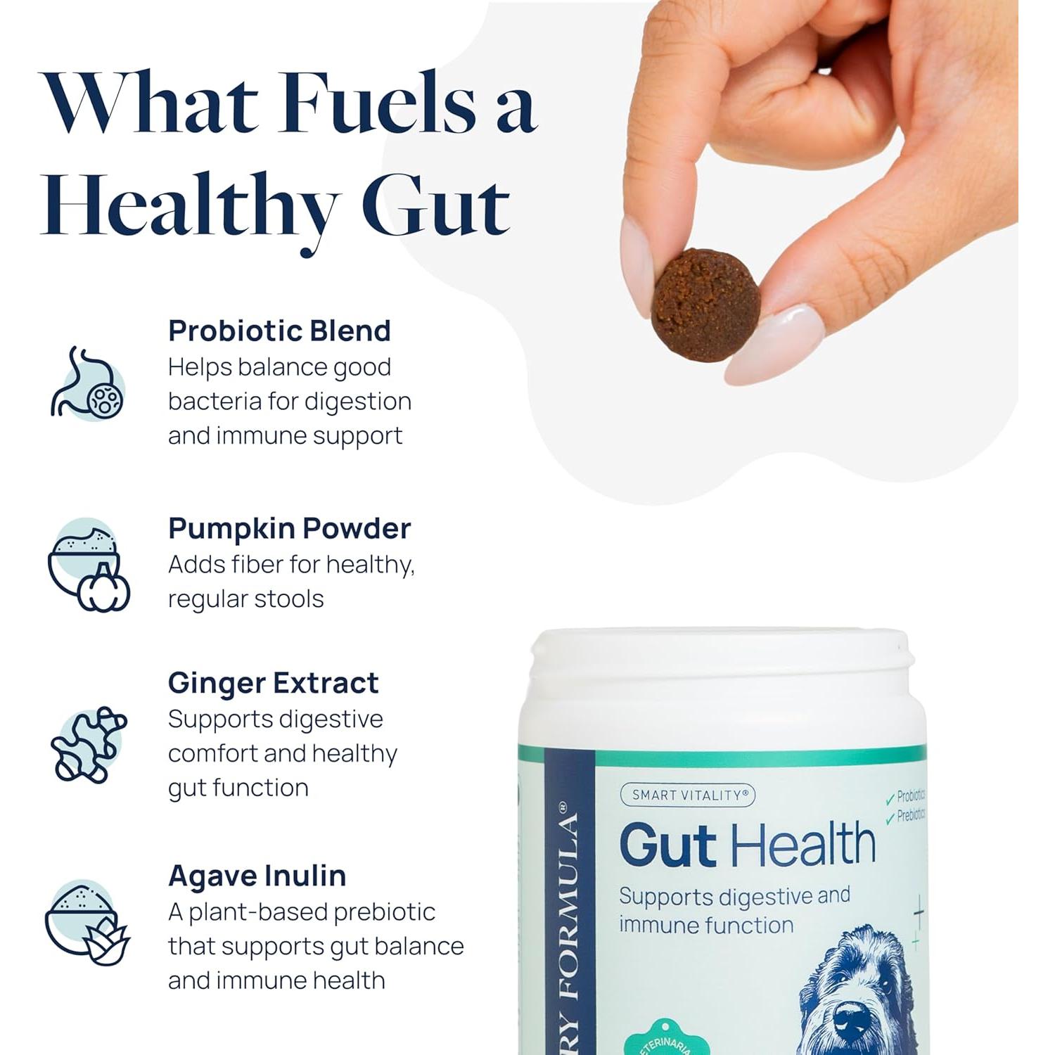 Suplemento Digestivo para Perros Veterinary Formula 60 Masticables