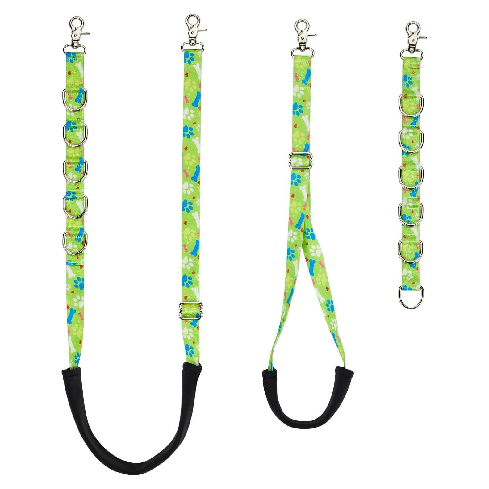 Correa de Barriga para Aseo de Perros FURSDOLY Verde Ajustable