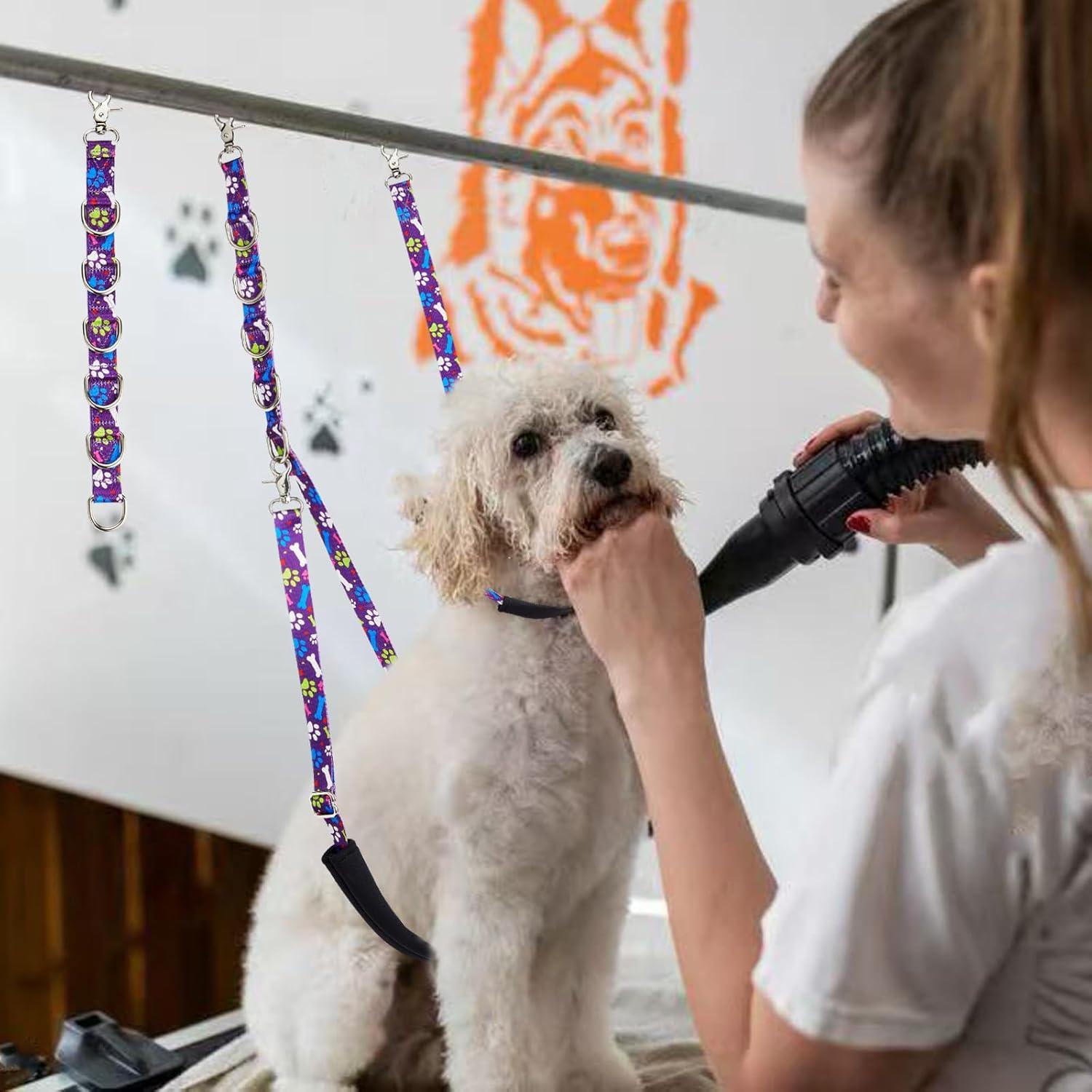 Correa de Barriga para Aseo de Perros FURSDOLY Verde Ajustable