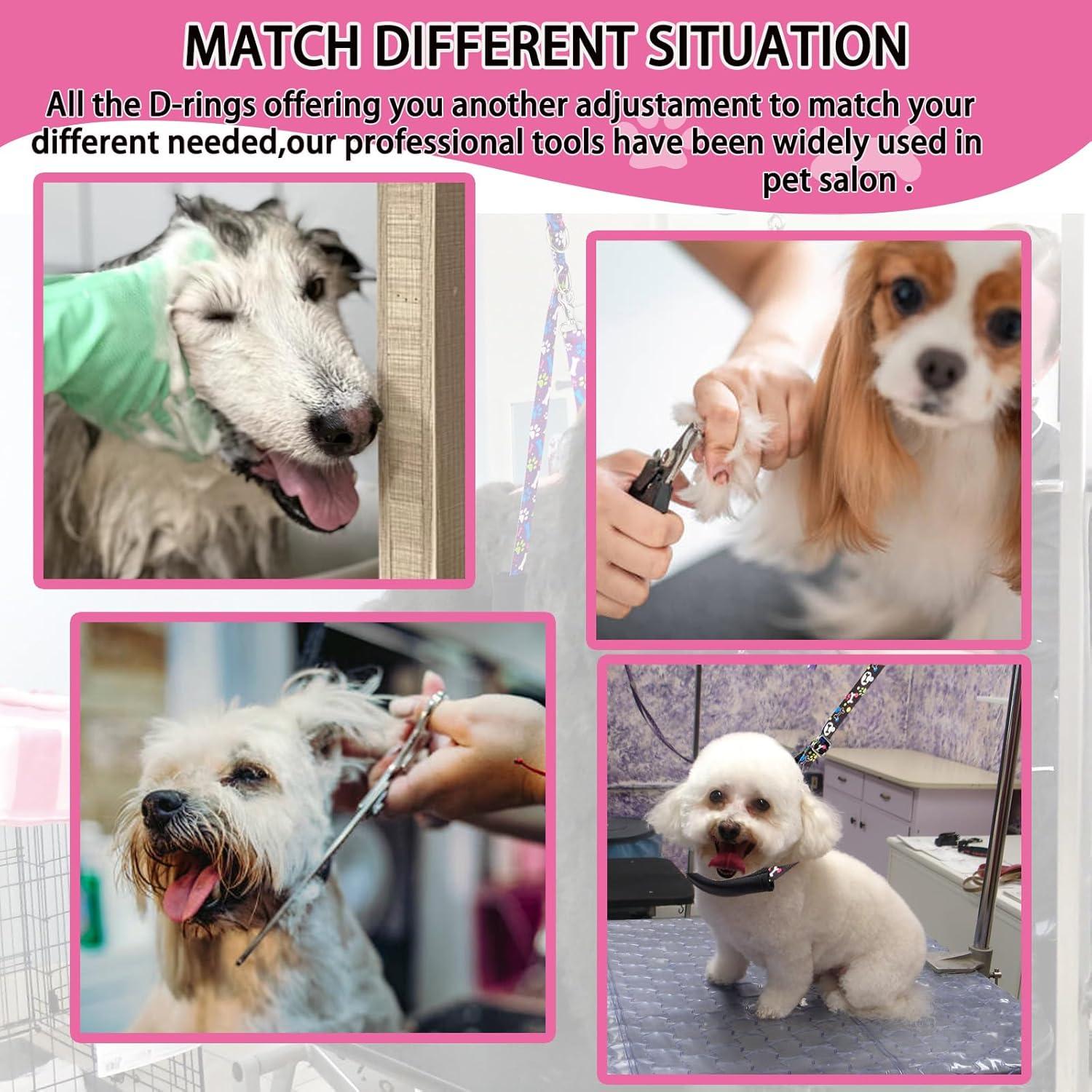 Correa de Barriga para Aseo de Perros FURSDOLY Verde Ajustable