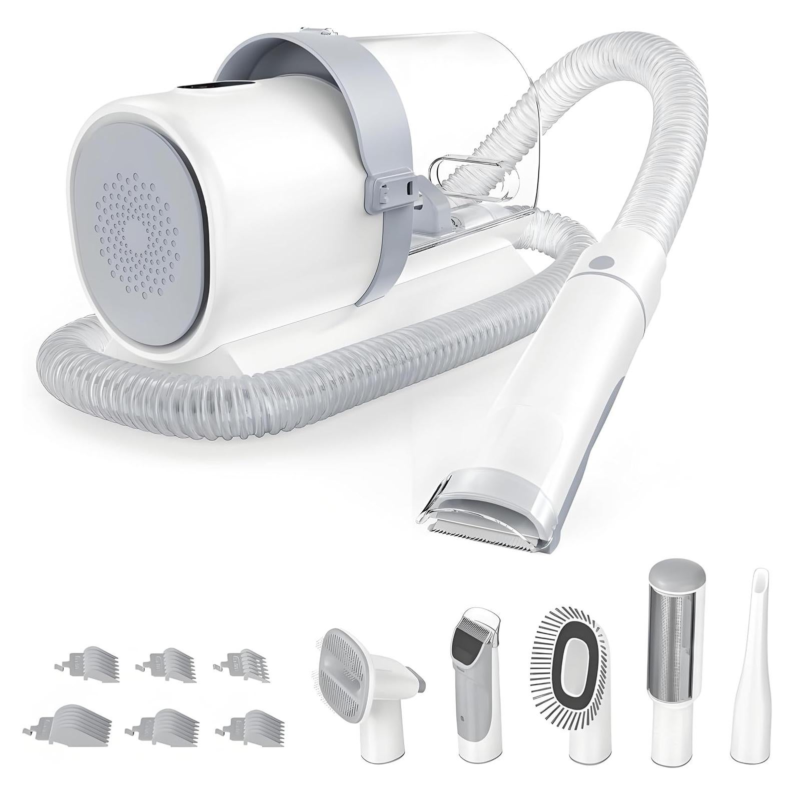 Kit de Aspiradora y Cortadora de Mascotas Sweetcrispy 2.5L