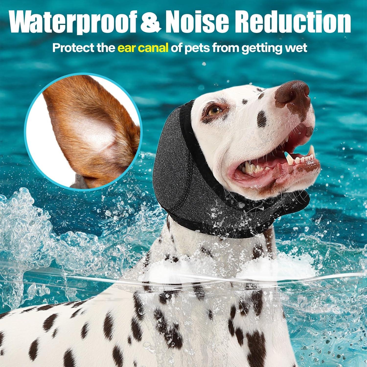 Orejeras para Perros AOOLMOL - Protección Auditiva y Alivio de Ansiedad