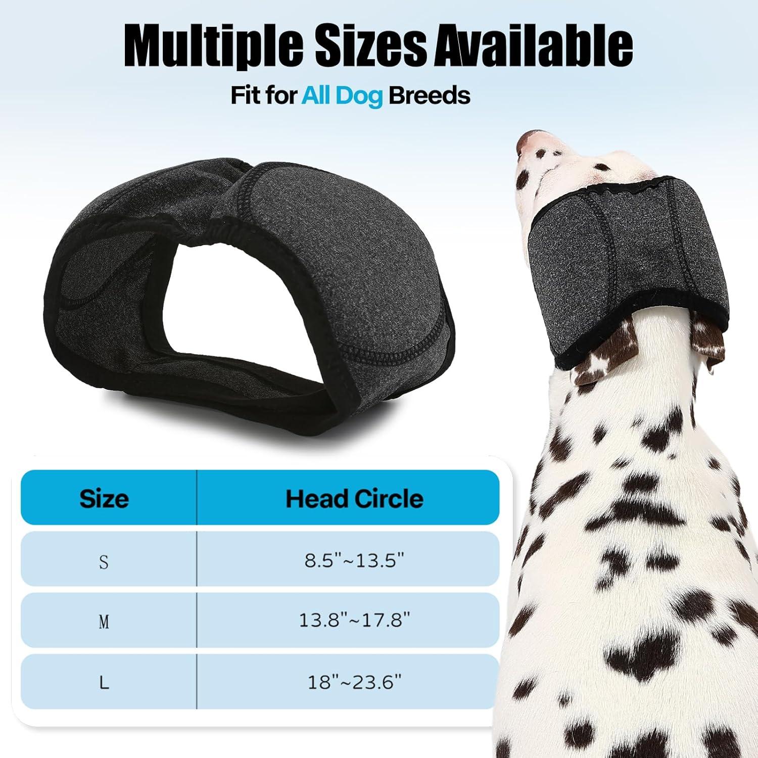 Orejeras para Perros AOOLMOL - Protección Auditiva y Alivio de Ansiedad