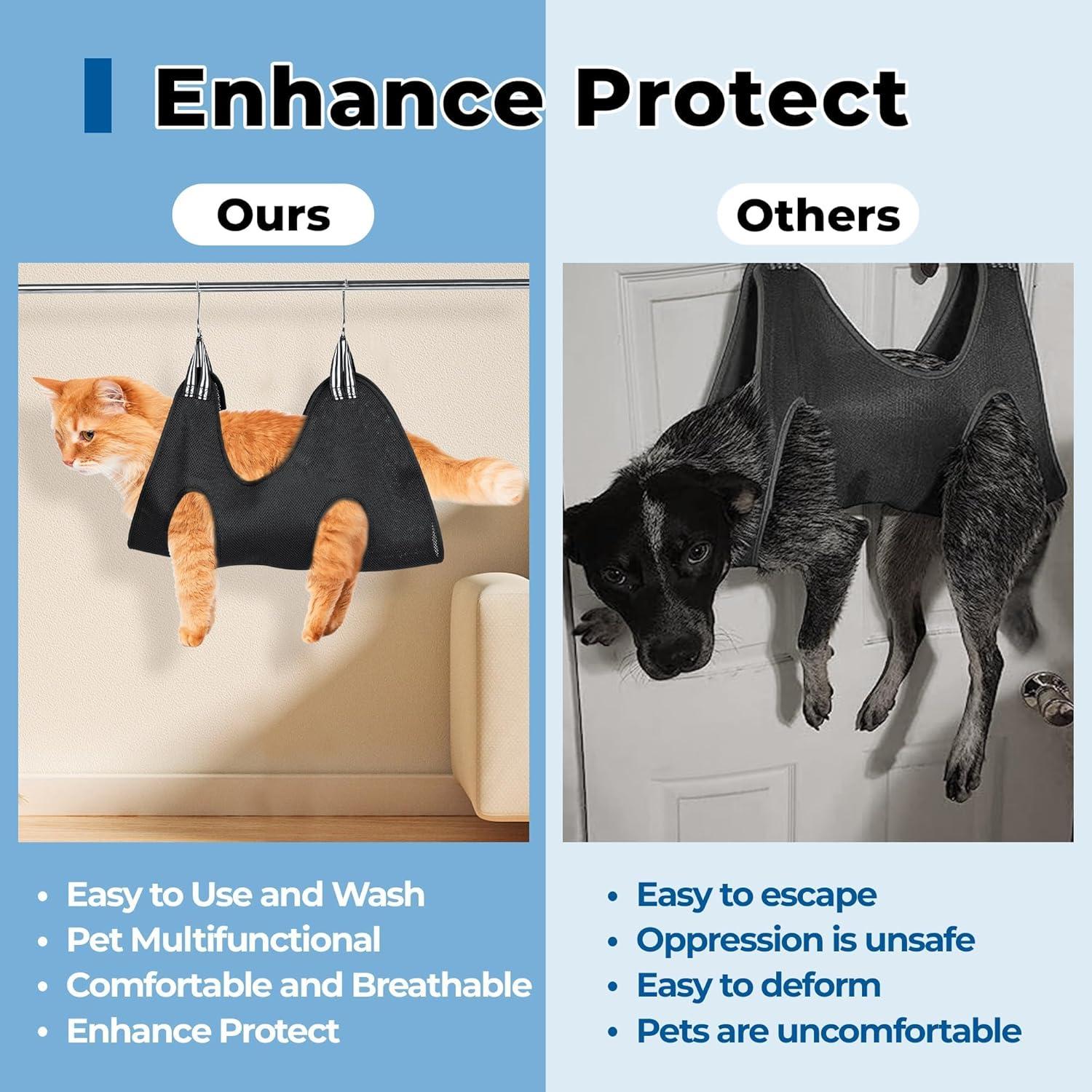 Hamaca de Aseo para Mascotas Jestrem Malla Transpirable M