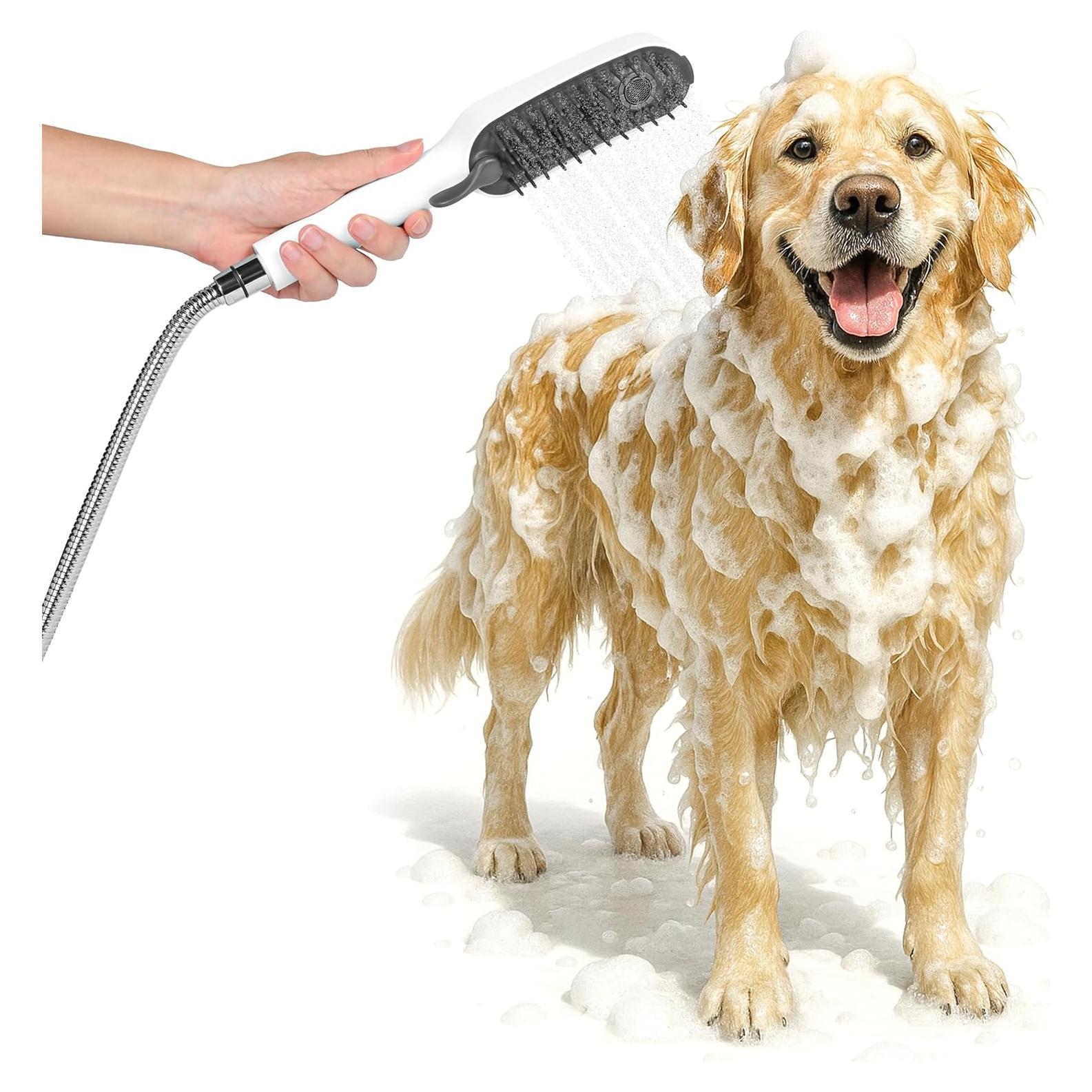 Accesorio de Ducha para Perros GROSNO con Manguera 2.44m