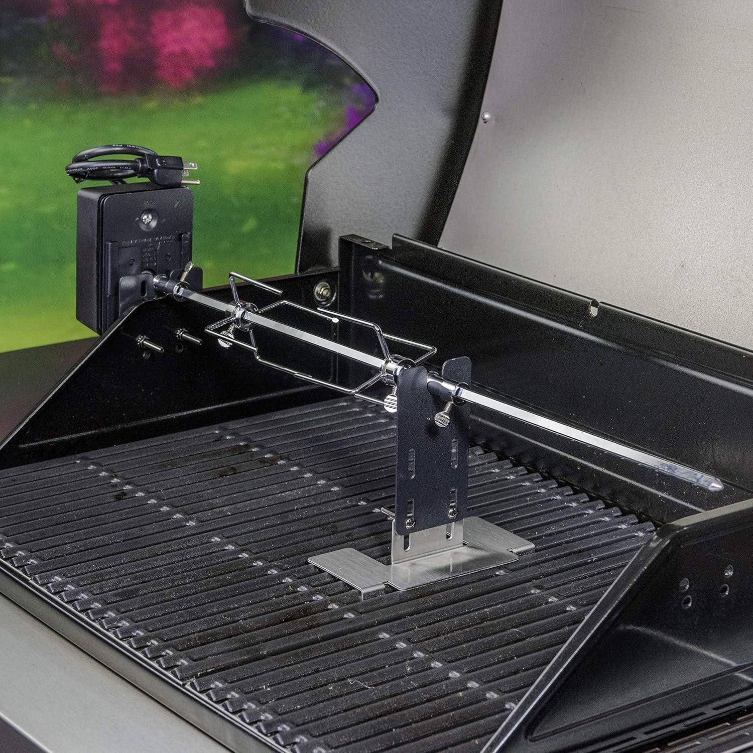 Rotisserie Eléctrica Universal Char-Broil para Parrilla