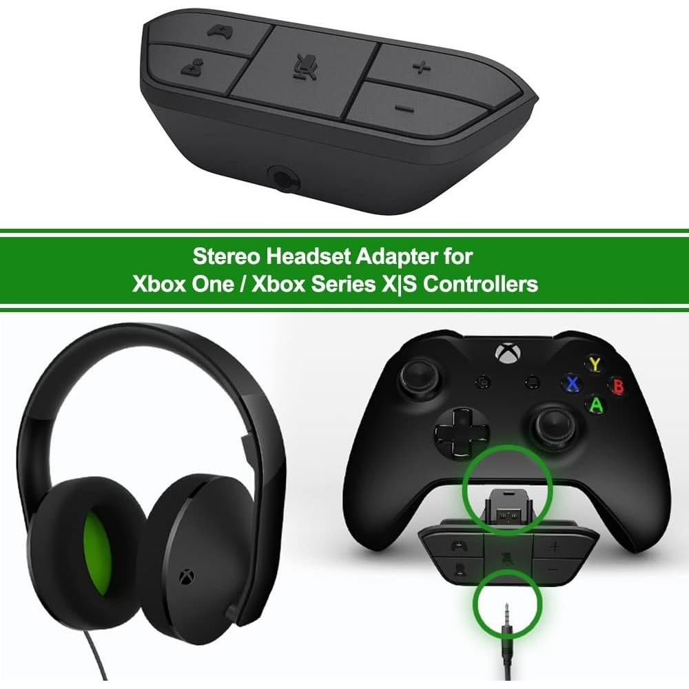 Adaptador de Auriculares Estéreo Plauduct para Xbox One/S/X