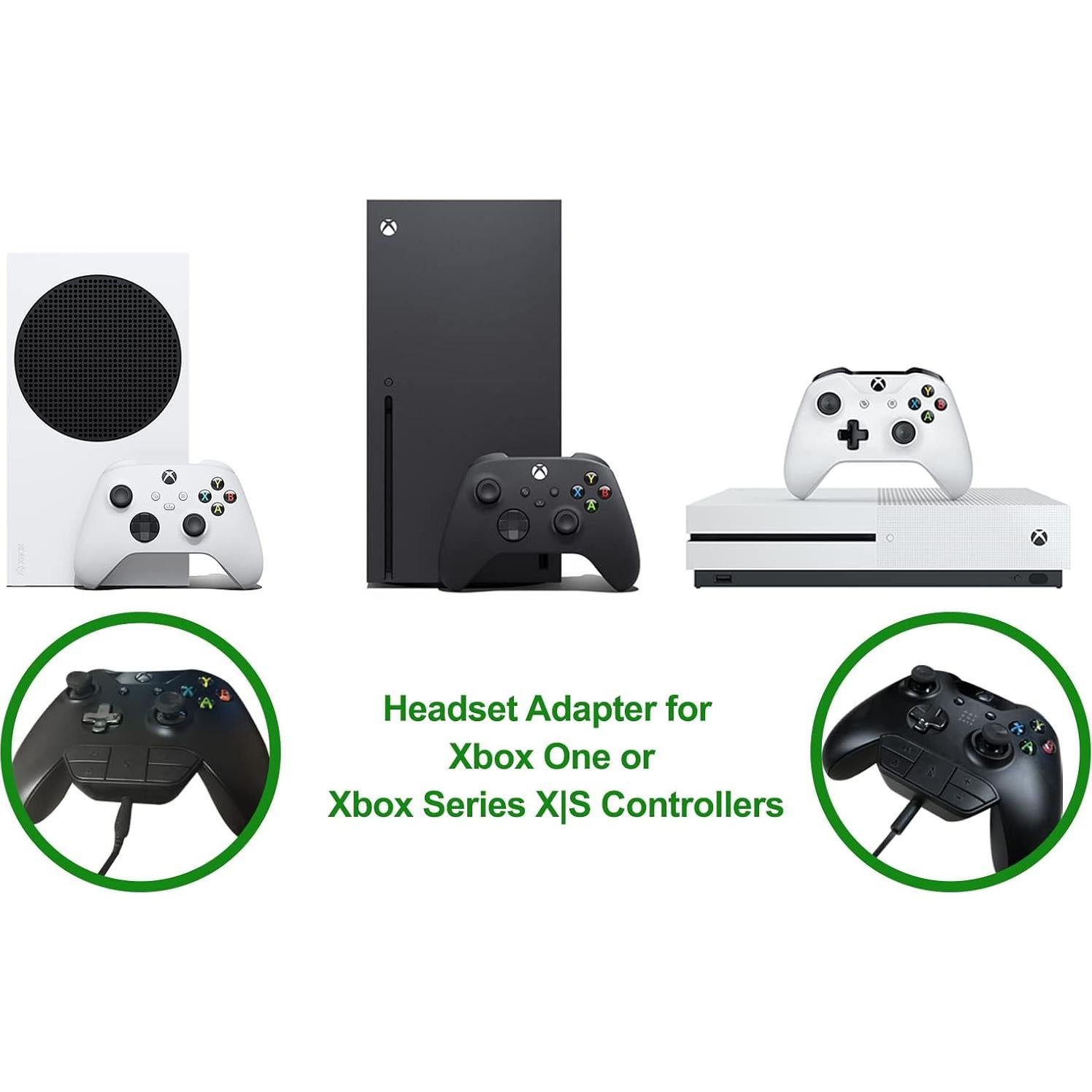 Adaptador de Auriculares Estéreo Plauduct para Xbox One/S/X