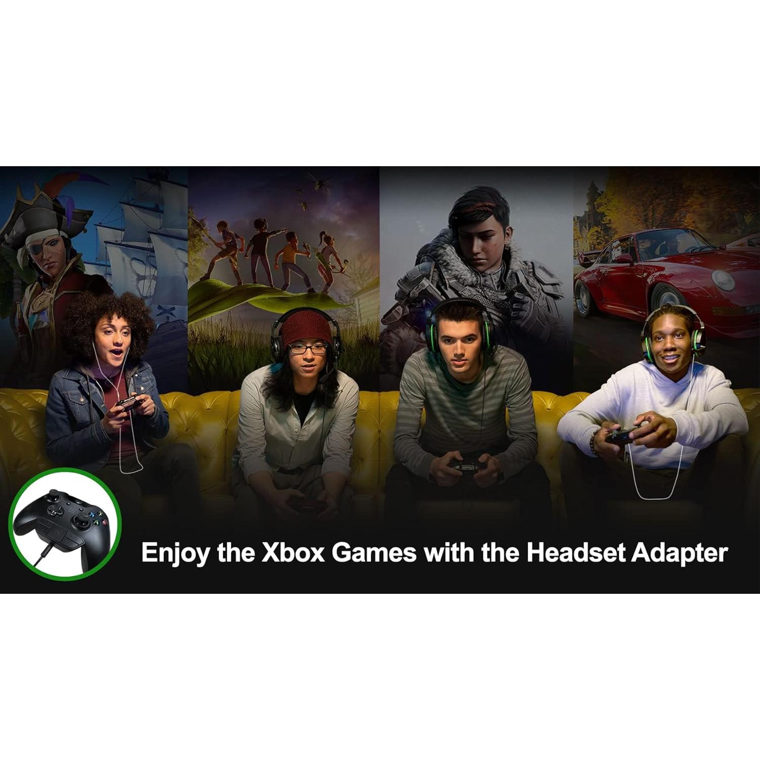 Adaptador de Auriculares Estéreo Plauduct para Xbox One/S/X