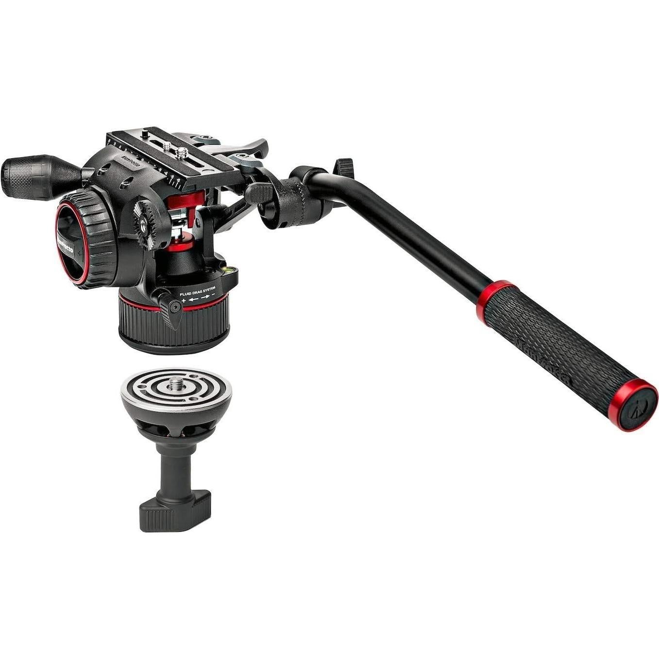 Cabezal de Video Manfrotto Nitrotech N8 y Trípode 535