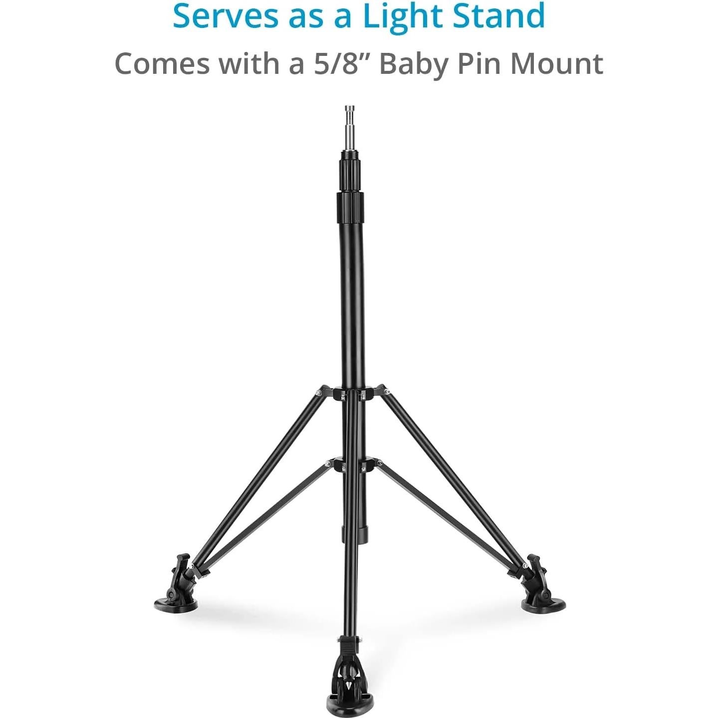 PROAIM Soporte de Cámara PT-Z 190,5 cm 20kg Cabeza de Bola