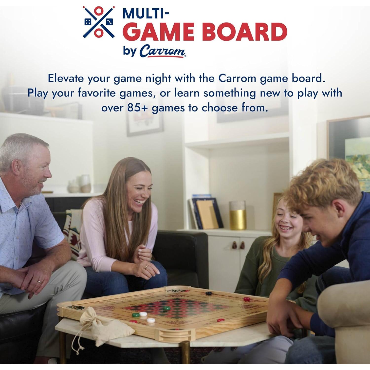 Juego de Carrom Carrom 2850 - Mesa de Juegos 85 en 1