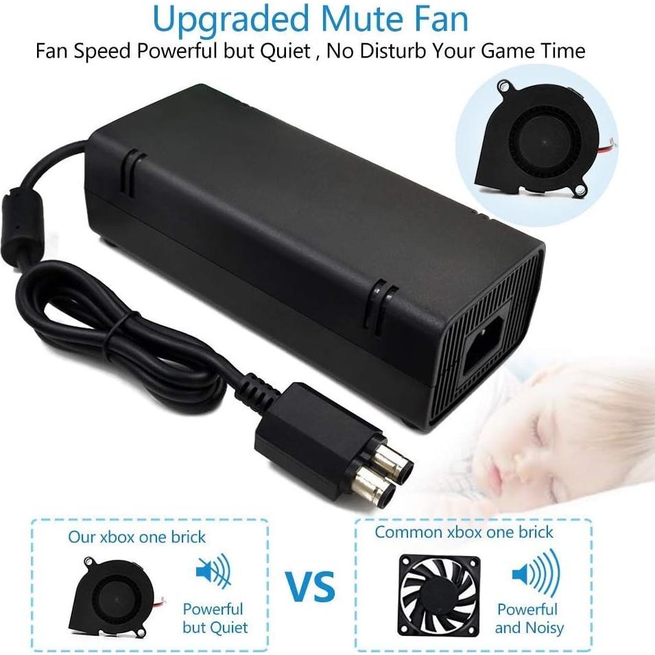 Adaptador de CA YUDEG para Xbox 360 Slim 100-240V