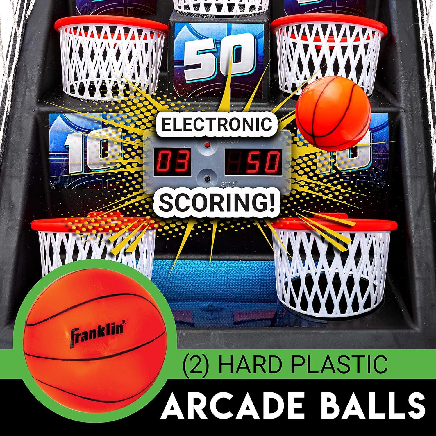 Juego de Arcade Baloncesto Franklin Sports - Mesa Portátil