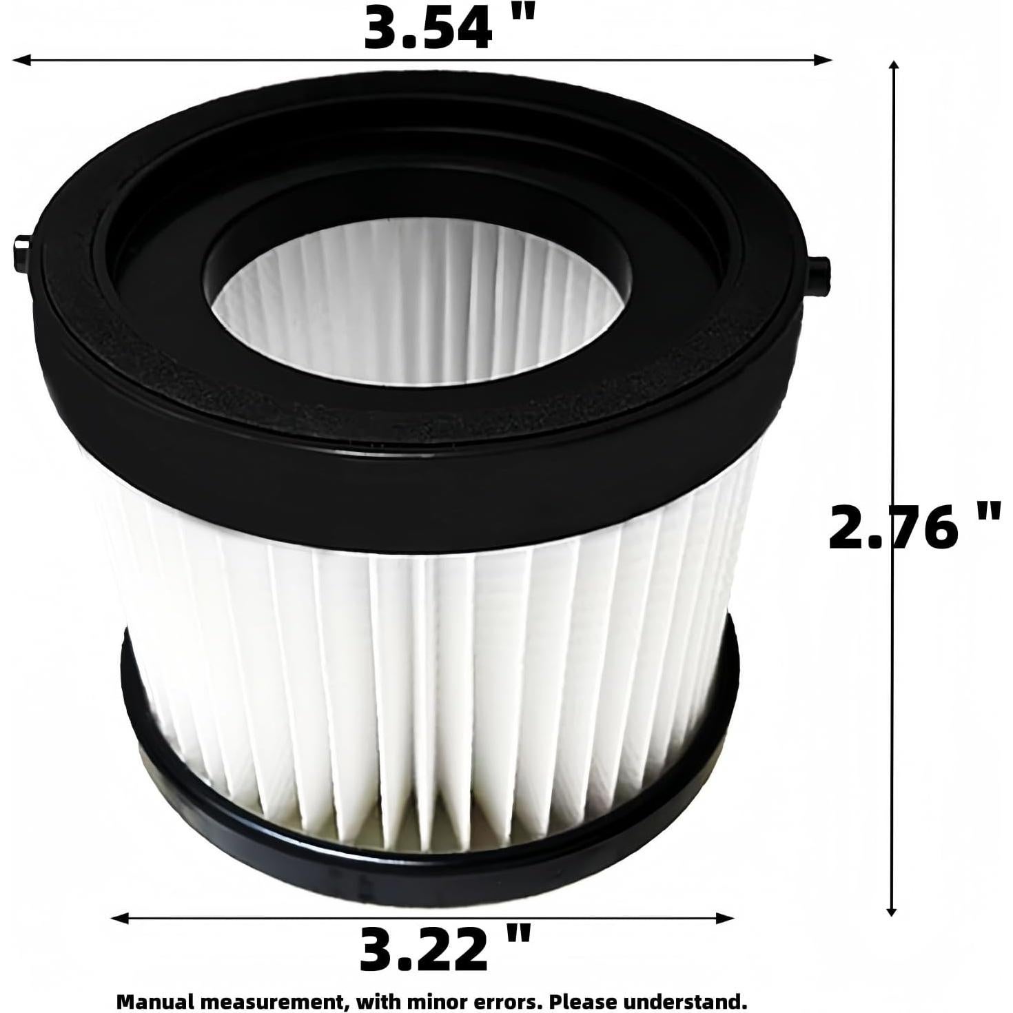Filtros HEPA de Repuesto TALSWIF para Aspiradora Dewalt 20V - 6 Piezas