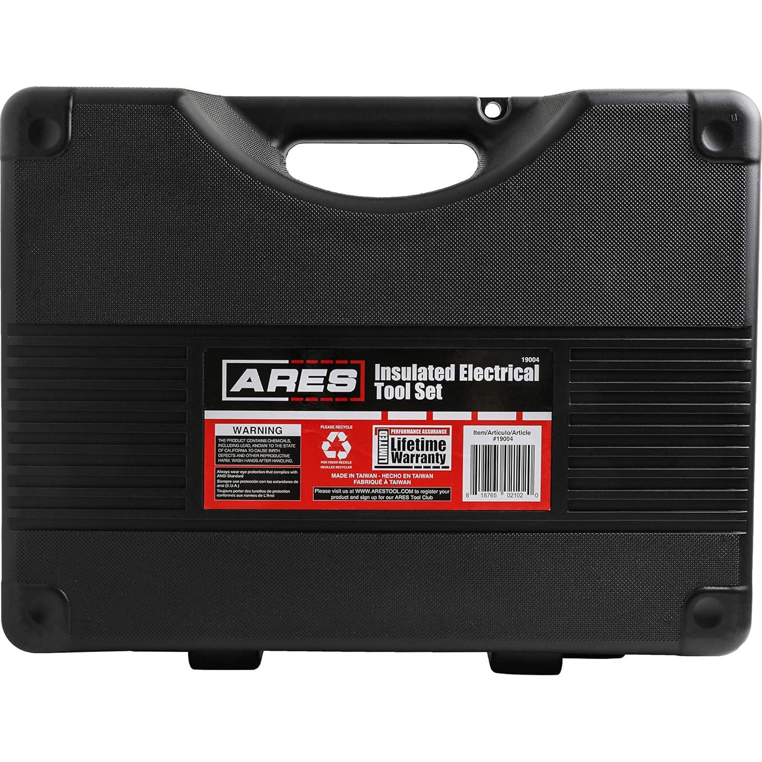 Juego de Herramientas Aisladas ARES 37 Piezas Ergonómico