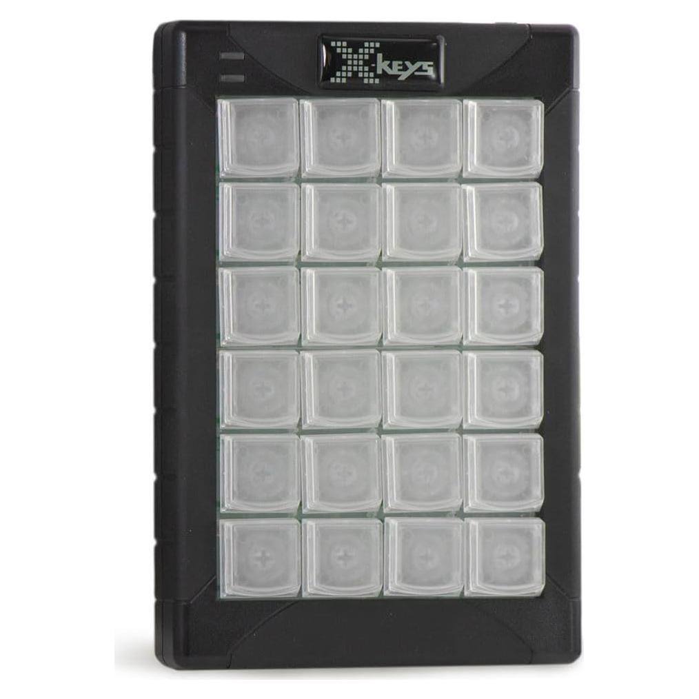 Teclado programable USB X-keys XK-1483-UABK24-R 24 teclas