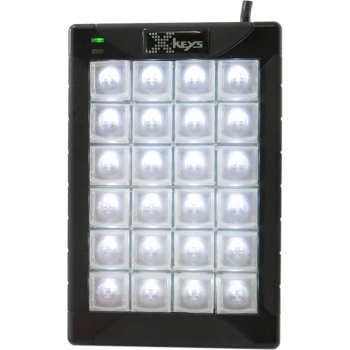 Teclado programable USB X-keys XK-1483-UABK24-R 24 teclas