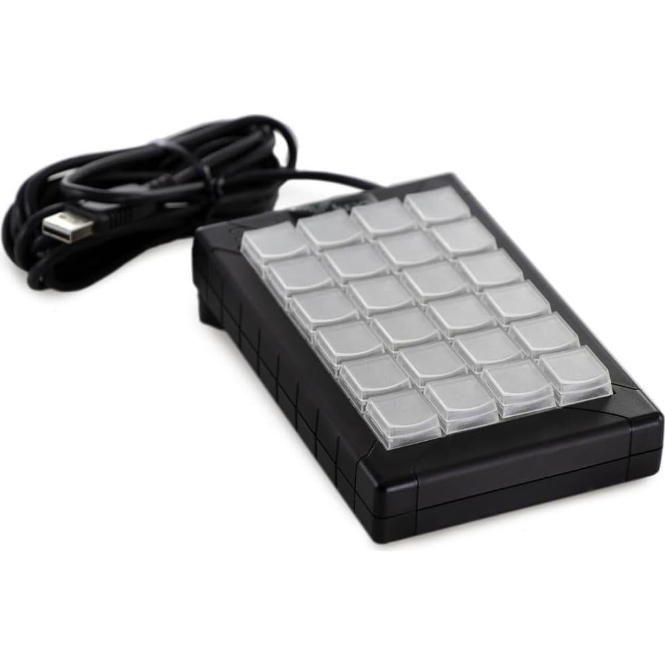 Teclado programable USB X-keys XK-1483-UABK24-R 24 teclas