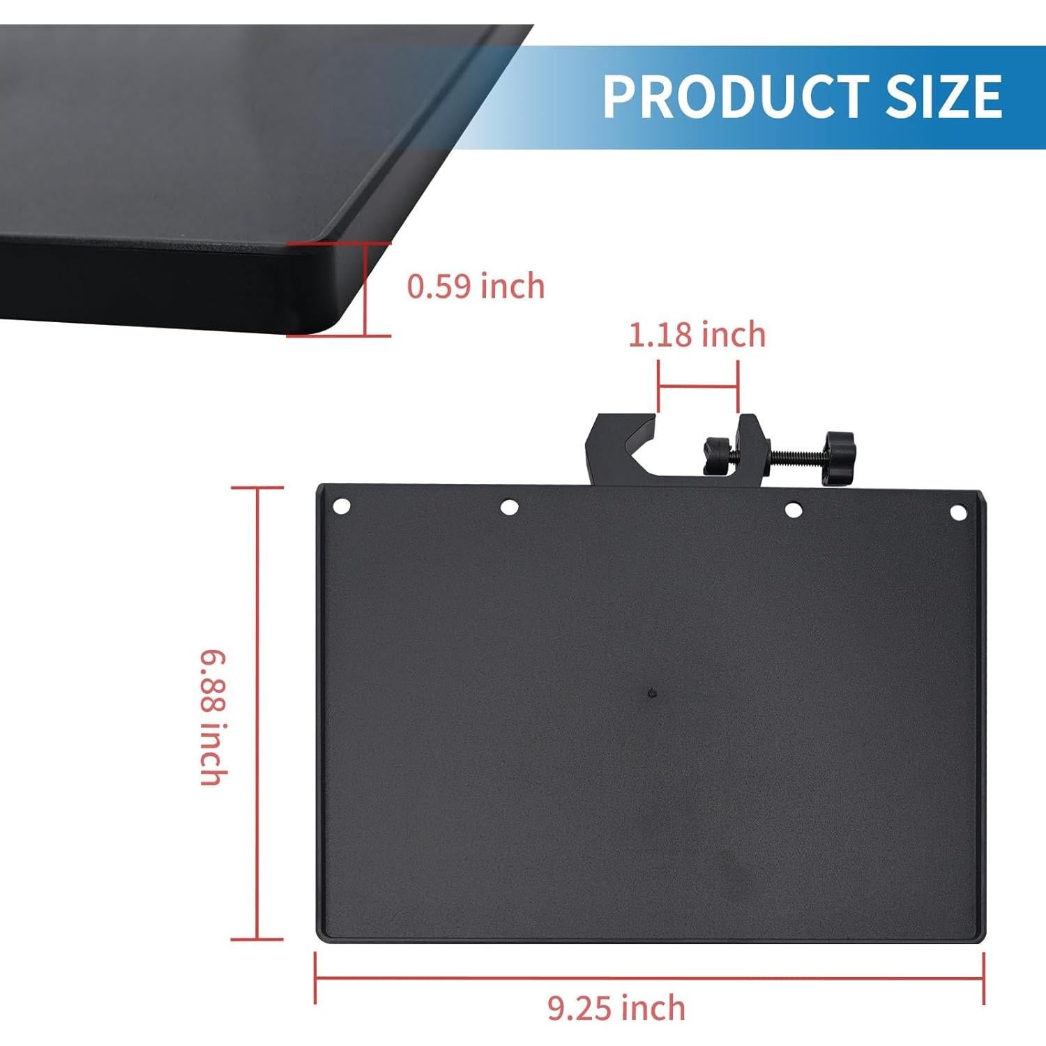 Soporte de Micrófono Multifuncional Saihisday 2Pcs 25x20.5cm
