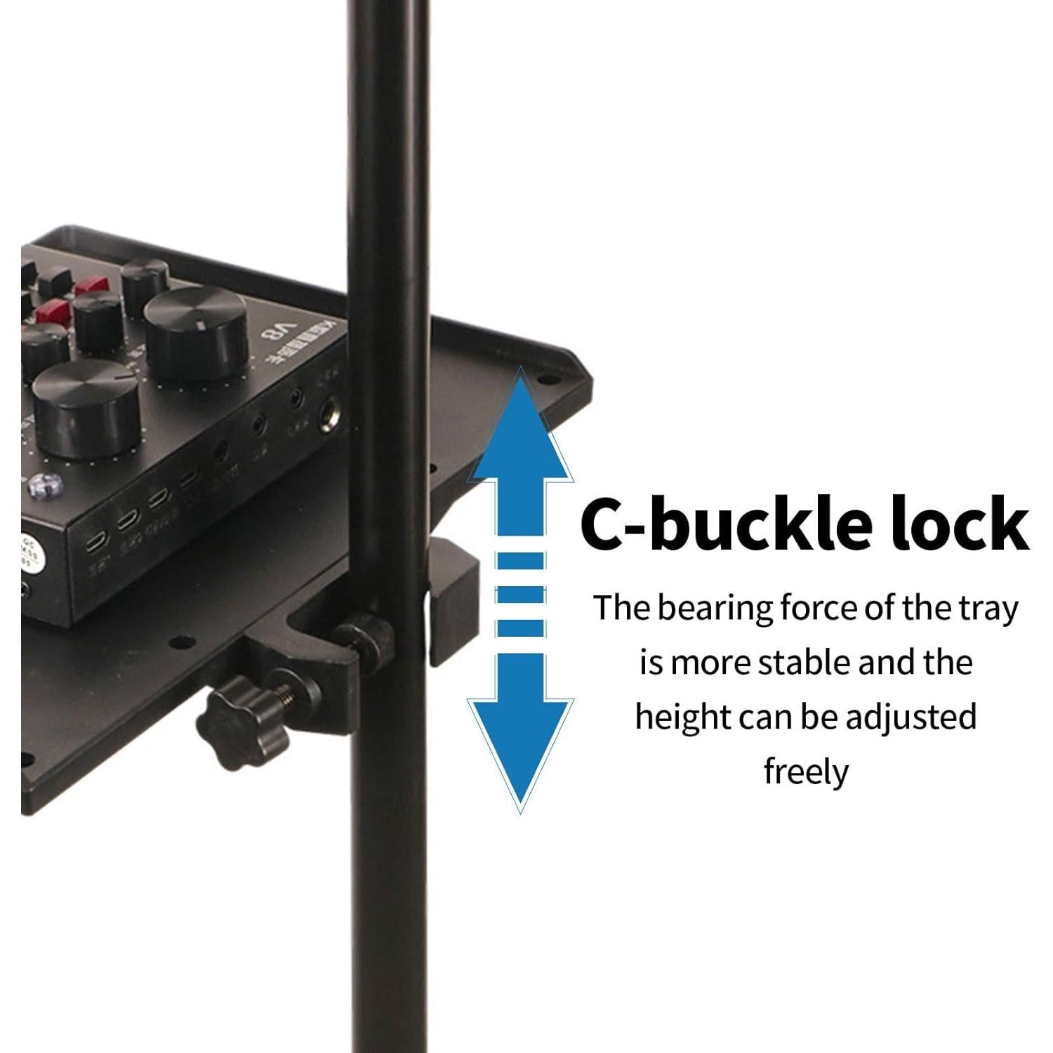 Soporte de Micrófono Multifuncional Saihisday 2Pcs 25x20.5cm