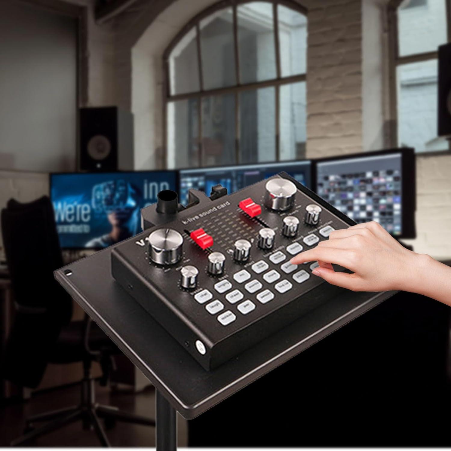 Soporte de Micrófono Multifuncional Saihisday 2Pcs 25x20.5cm