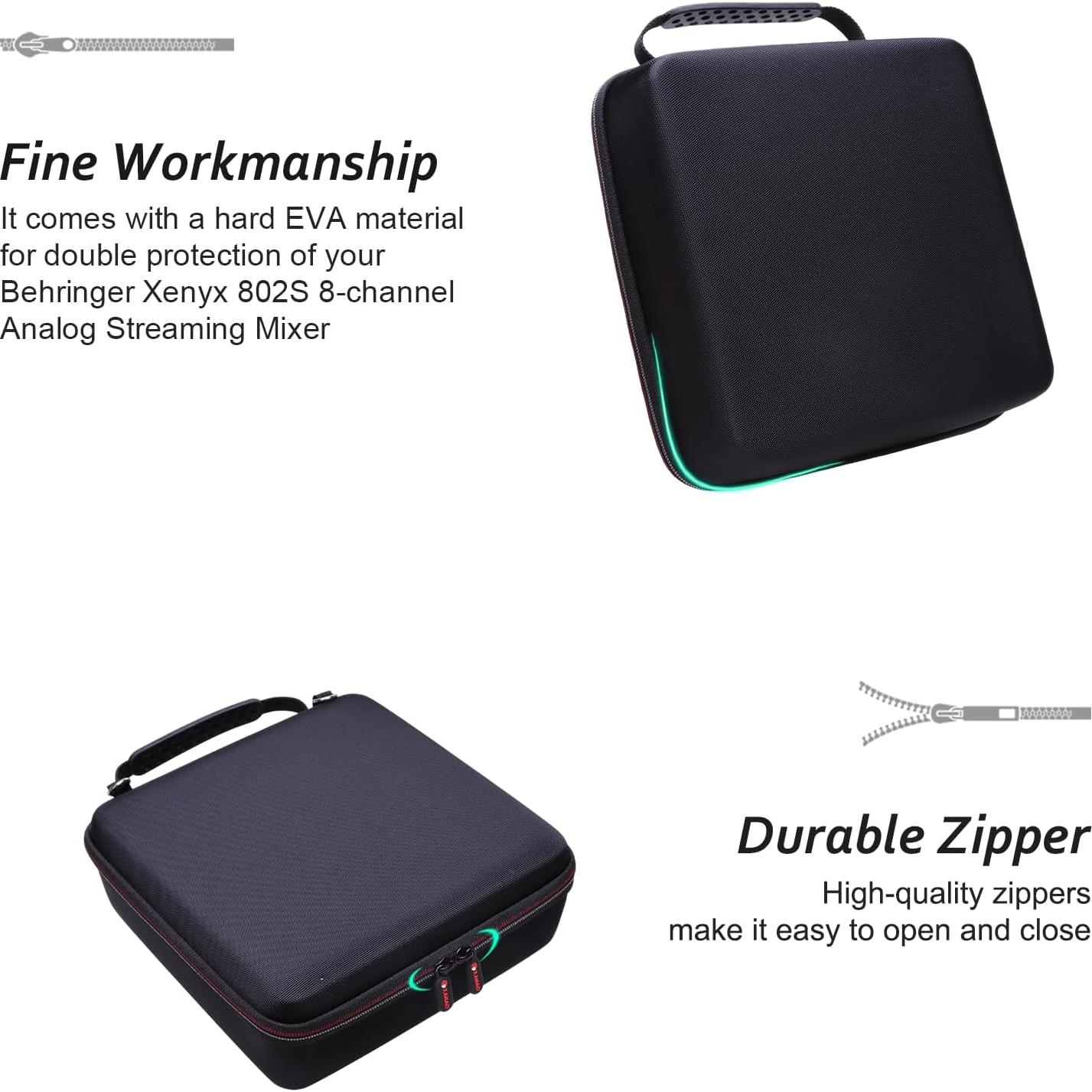 Funda Dura XANAD para Mezcladores Mackie, Behringer y Yamaha