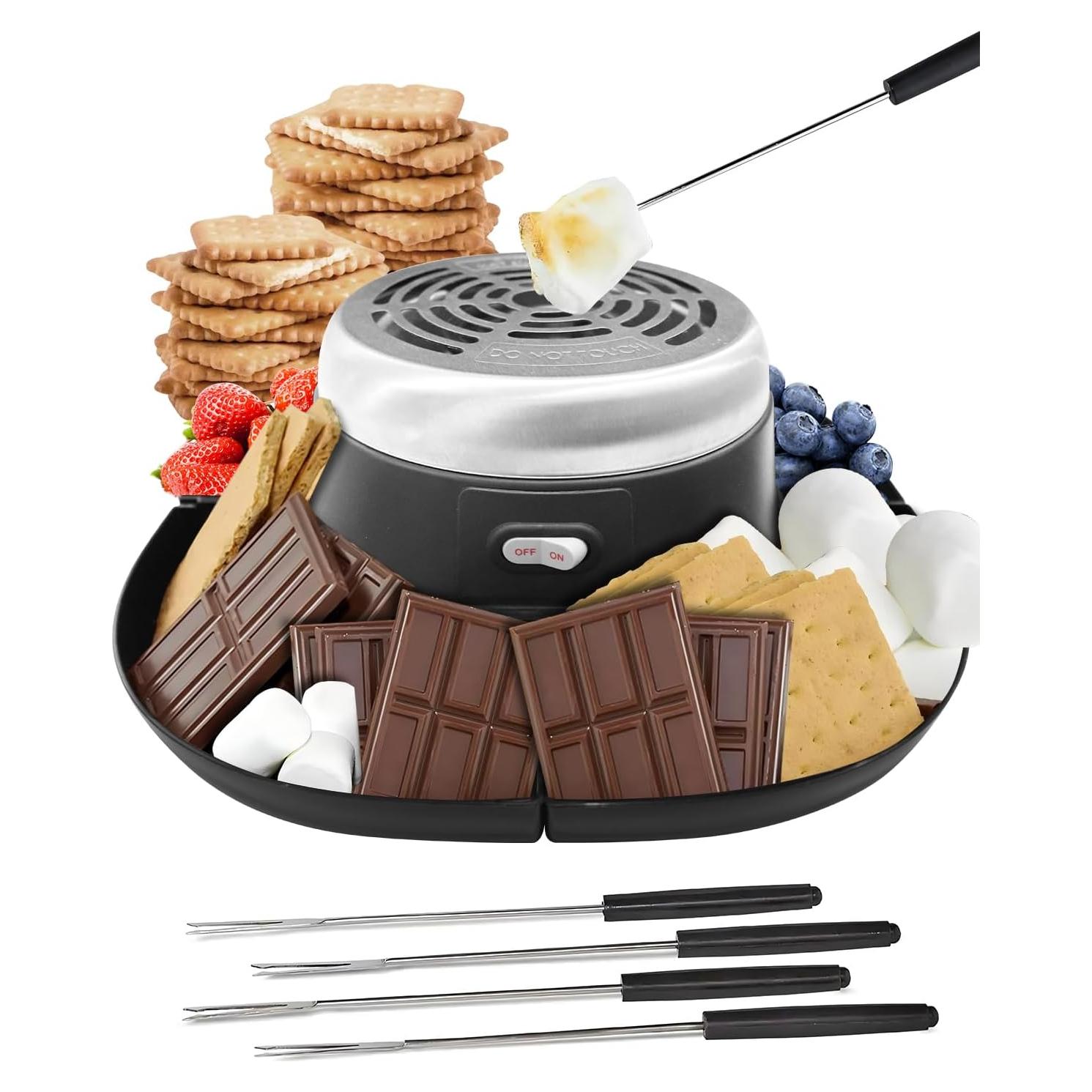 Kit de S'mores Eléctrico LANPRIL 300W Sin Llama 1.29kg
