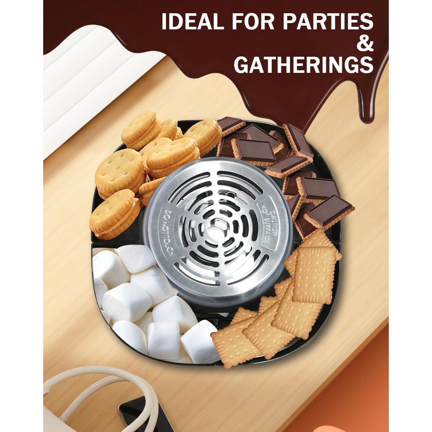 Kit de S'mores Eléctrico LANPRIL 300W Sin Llama 1.29kg