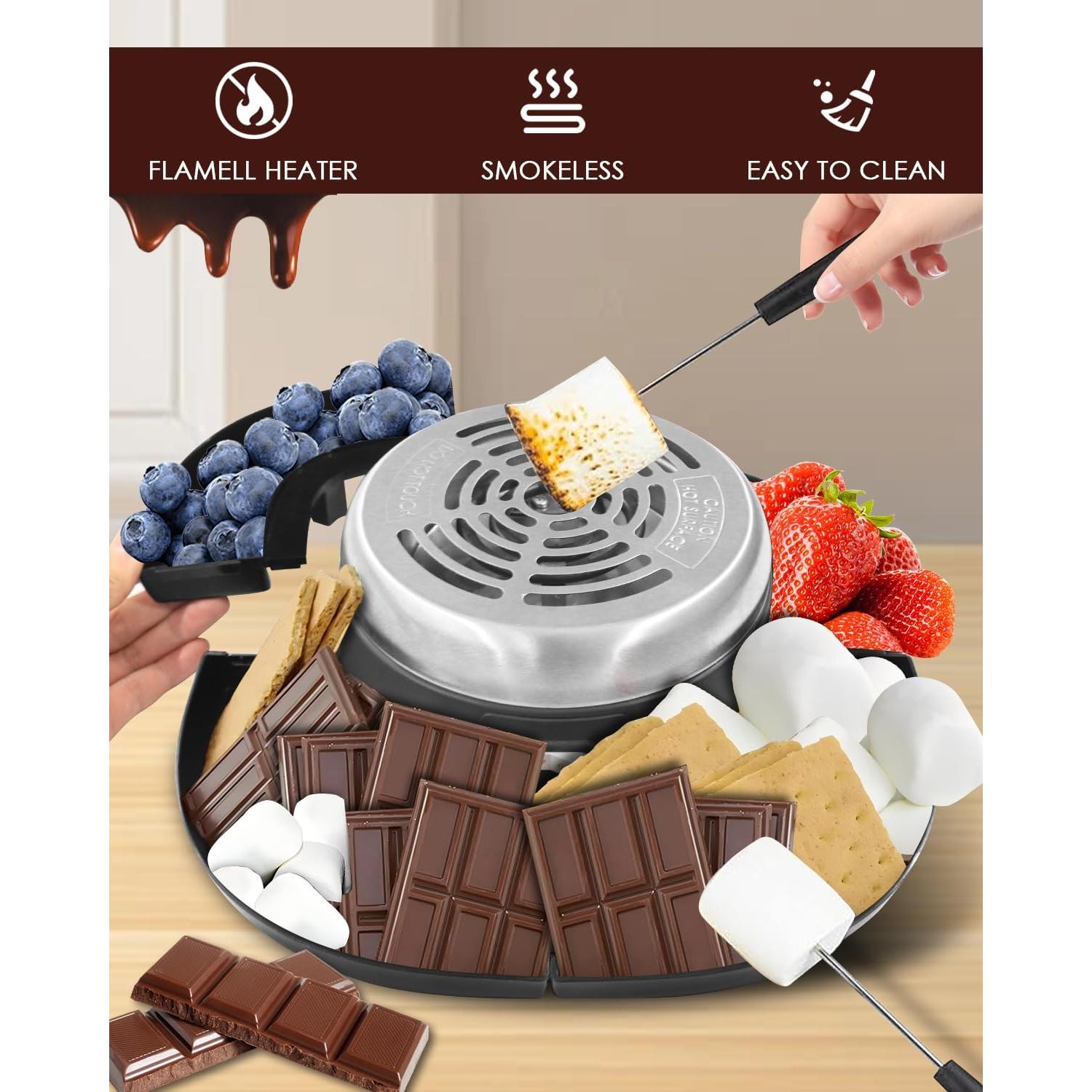 Kit de S'mores Eléctrico LANPRIL 300W Sin Llama 1.29kg