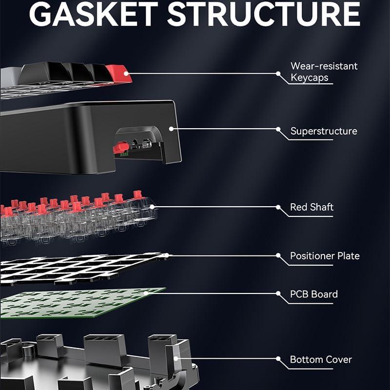 Teclado Numérico JOMAA RGB Programable 20 Teclas Rosa