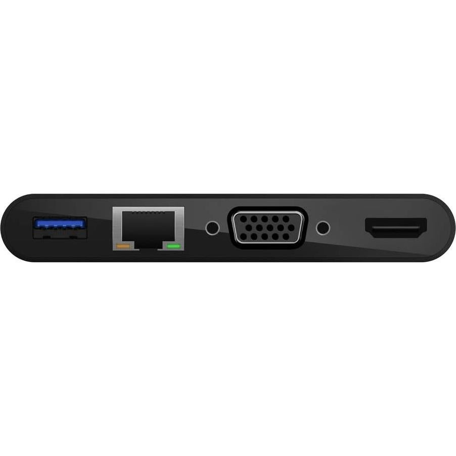 Adaptador Multimedia USB-C Belkin 100W HDMI, USB-A, Ethernet