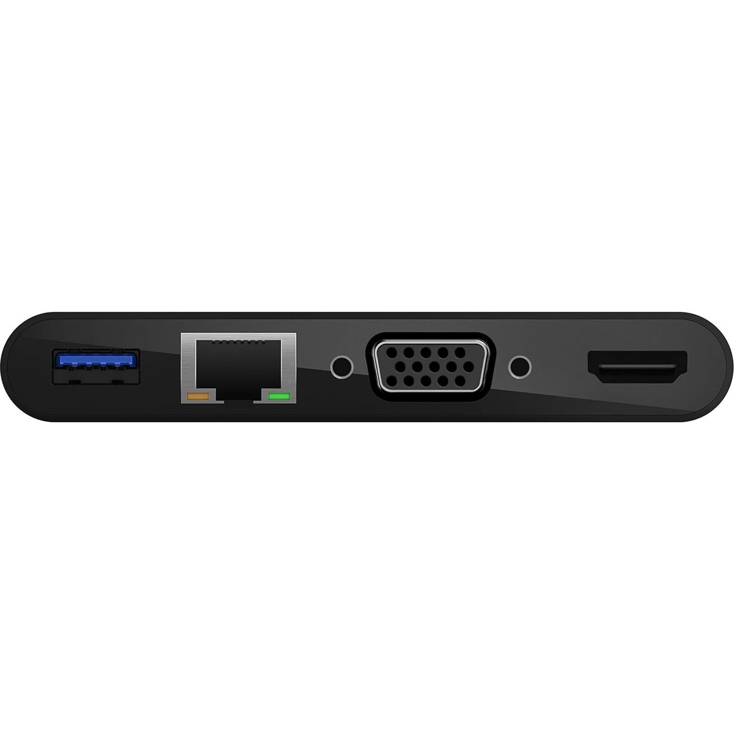 Adaptador Multimedia USB-C Belkin 100W HDMI, USB-A, Ethernet