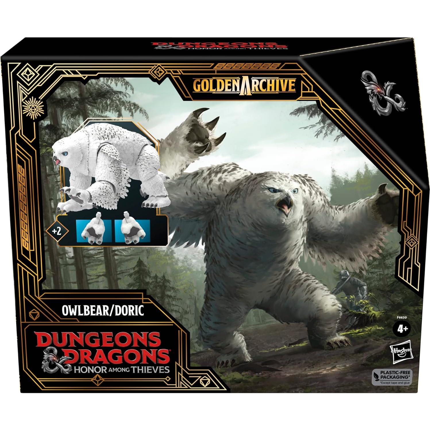 Figura Coleccionable Owlbear Doric 15 cm D&D Hasbro