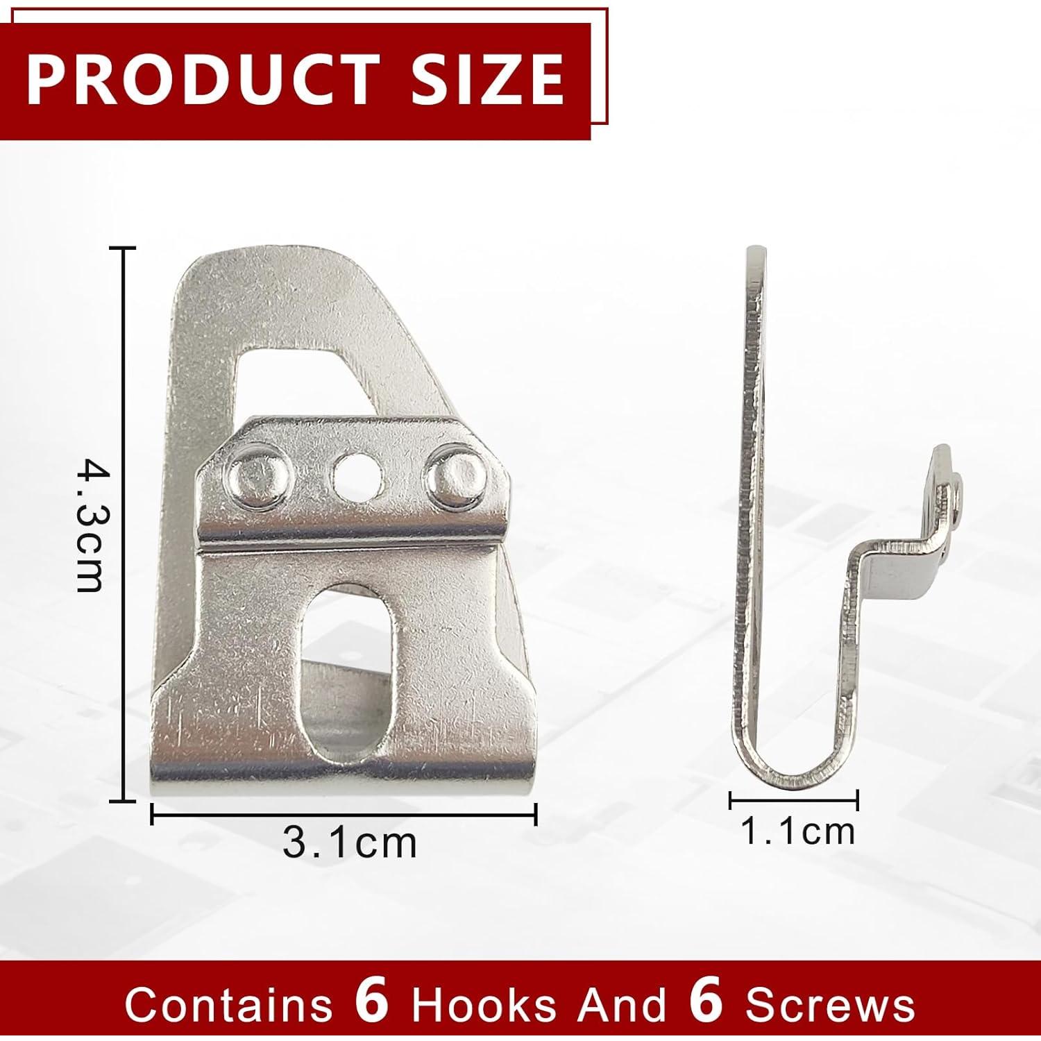 Clip de Cinturón 6PCS HAVANSIDY para Herramientas Milwaukee M18