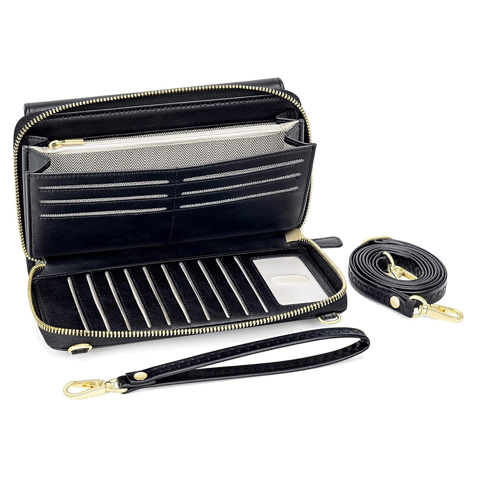 Billetera de Mujer Peacocktion con RFID y Gran Capacidad