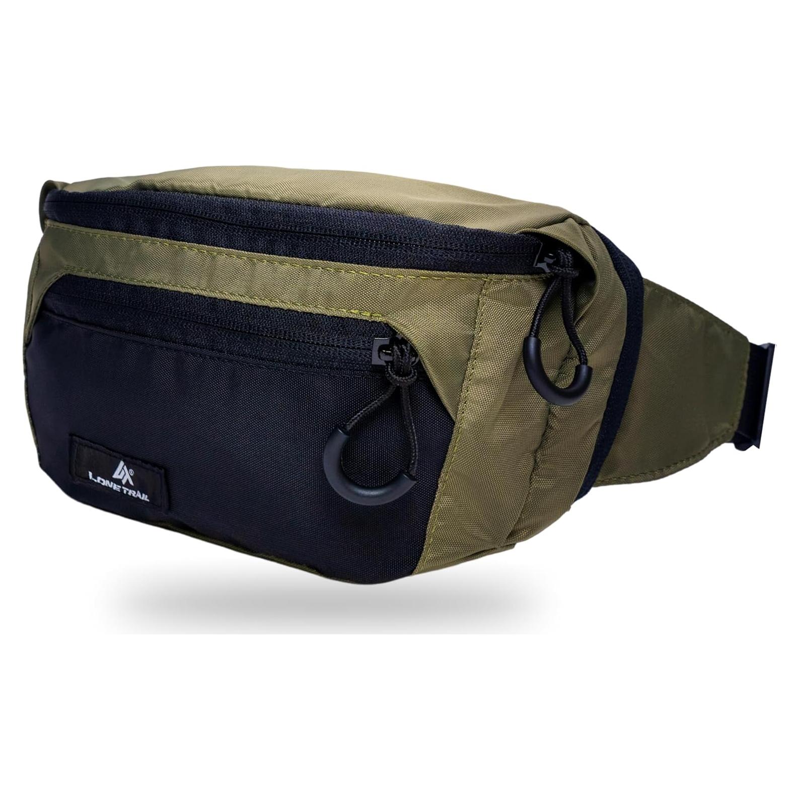 Mochila de Cintura Lone Trail para Hombres - Resistente y Discreta