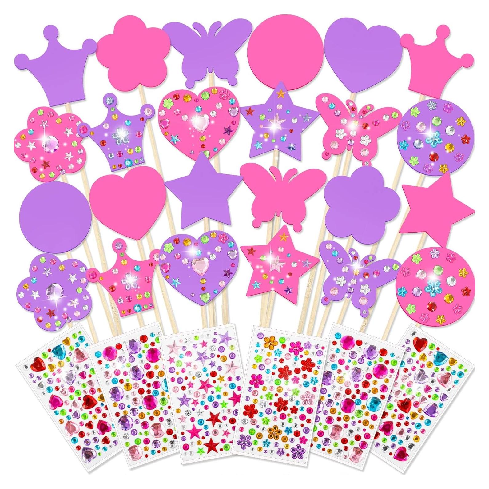 Kit de Varitas de Hada Juexica 24 Piezas Madera DIY