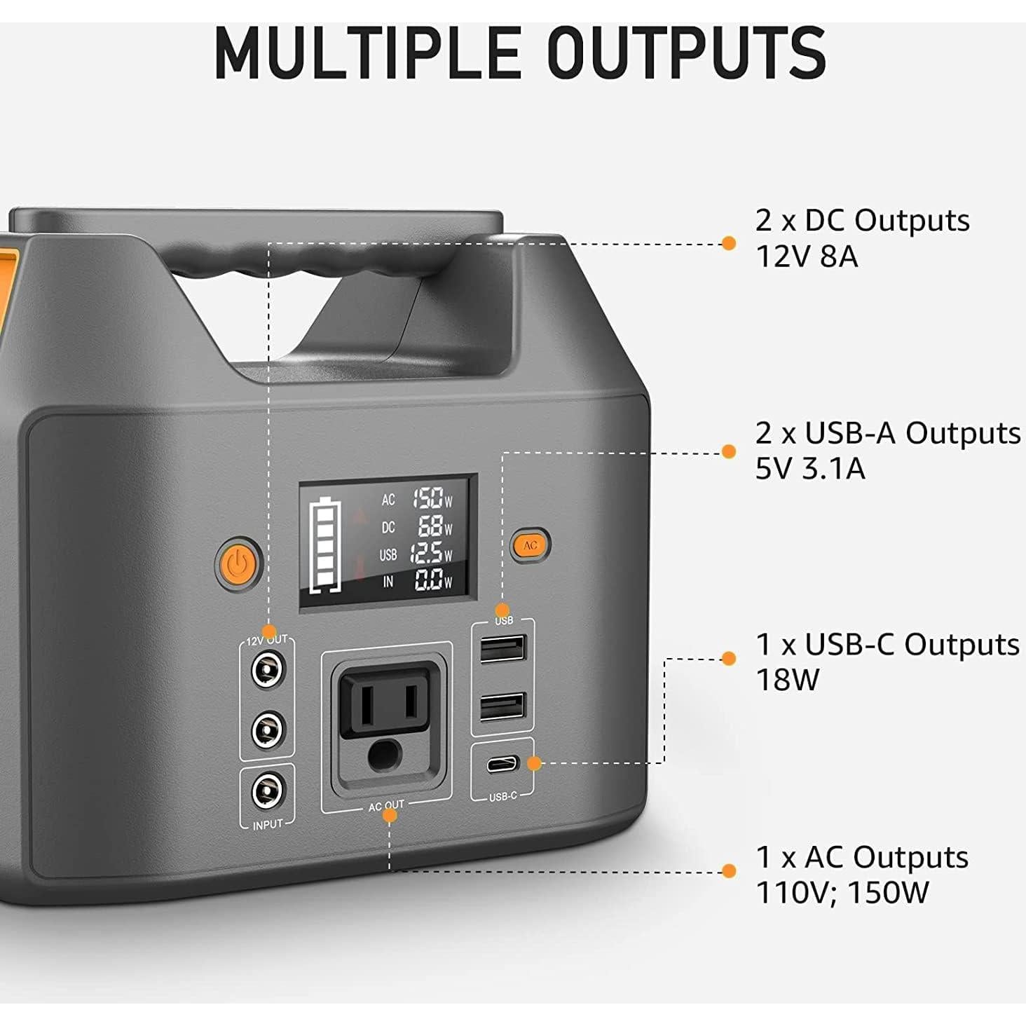 Banco de Energía EnginStar 150W 42000mAh para Emergencias