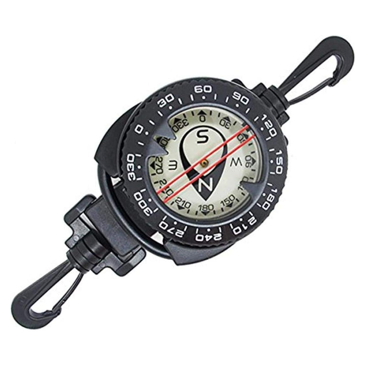 Brújula de Buceo Scuba Choice SC5540 con Clip Retráctil