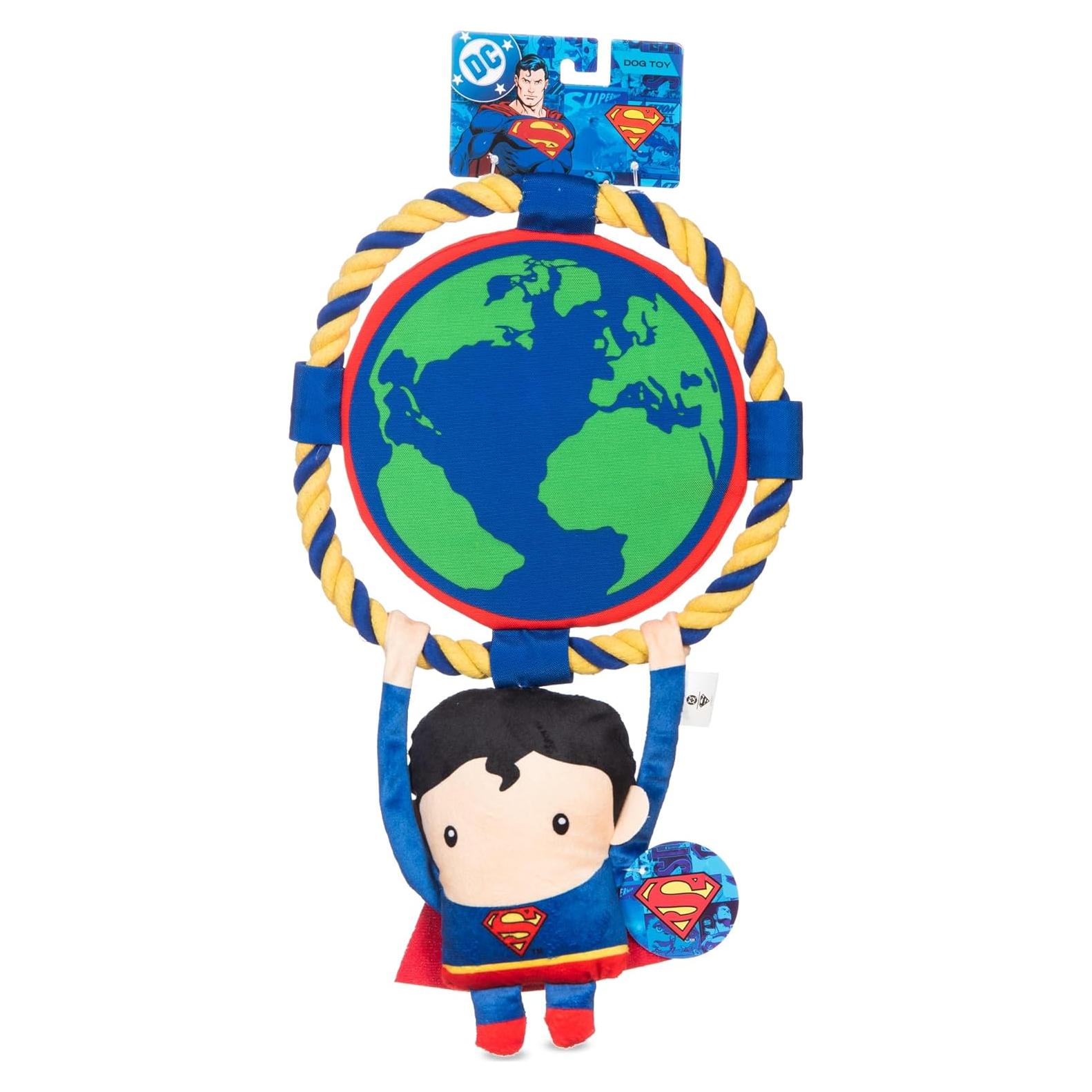 Juguete para Perros DC Superman 20 cm Tirar y Masticar