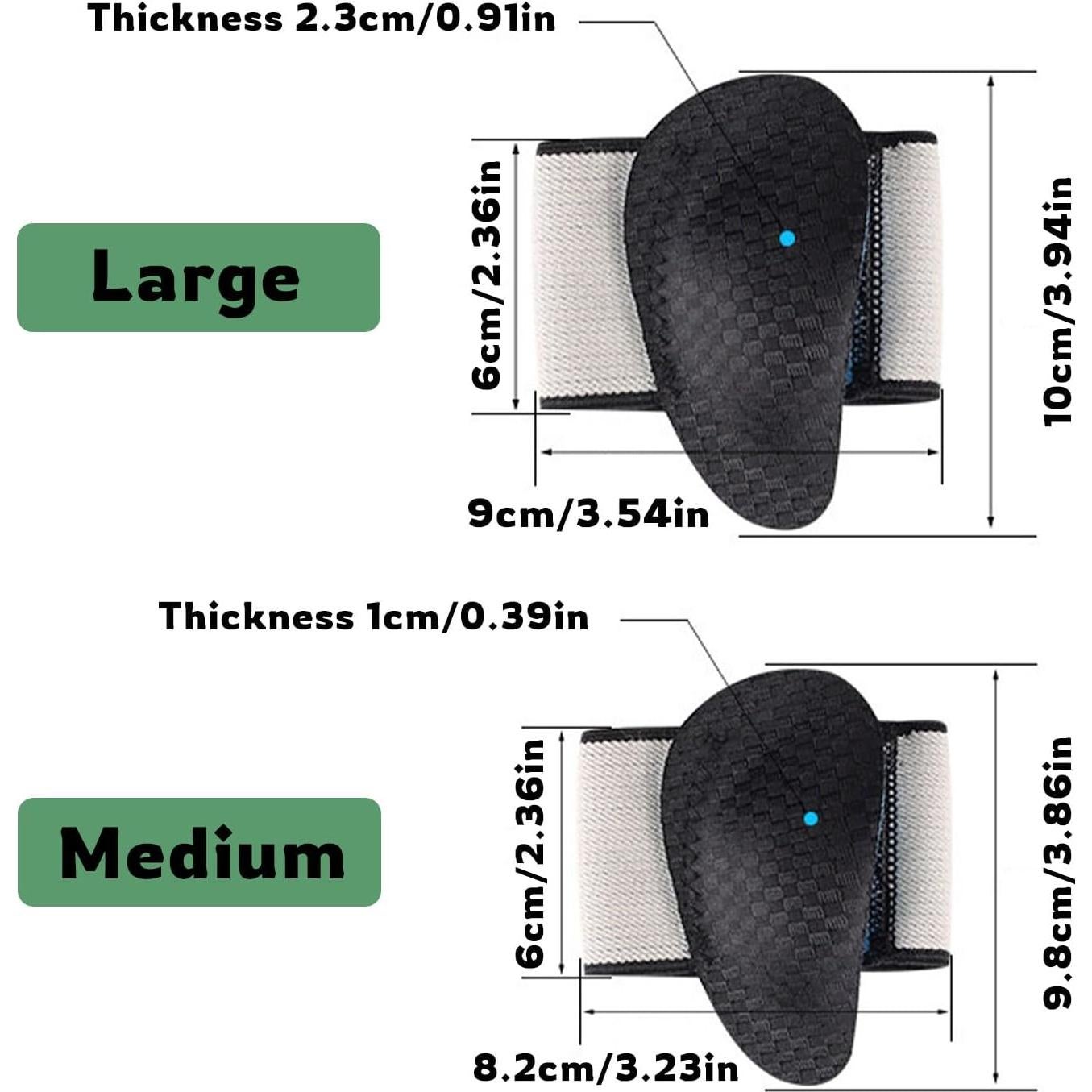 Soporte de arco PALAKATE para fascitis plantar Mediano