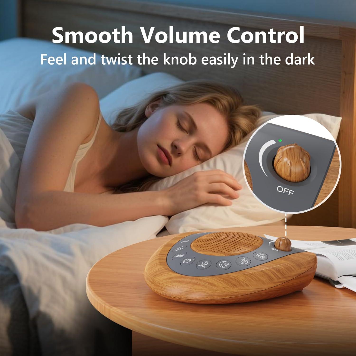 Máquina de Sonido Mesqool CR1007PRO con 36 Sonidos Relajantes