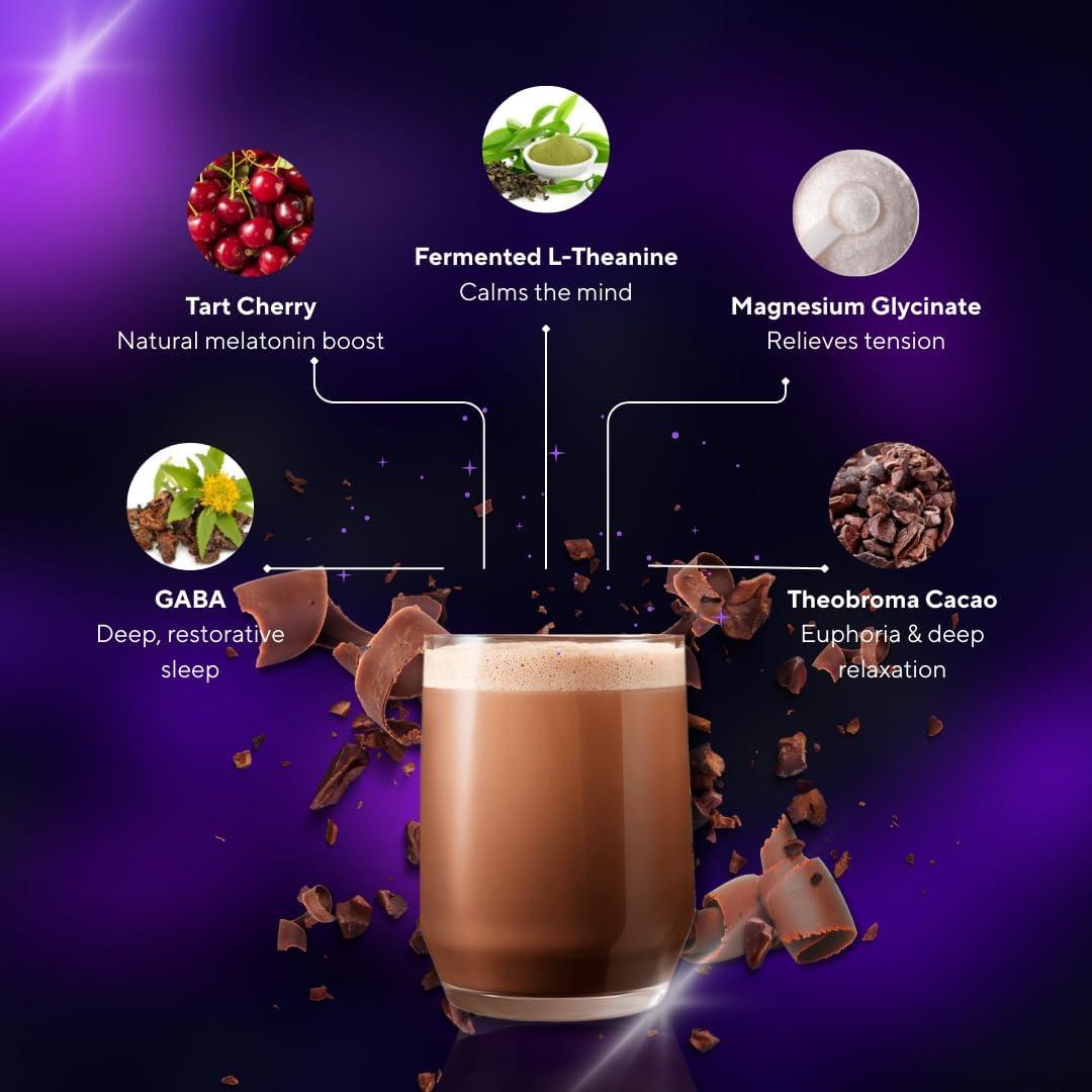 Suplemento de Sueño en Polvo Killswitch - Chocolate Caliente Sin Azúcar, 30 Porciones