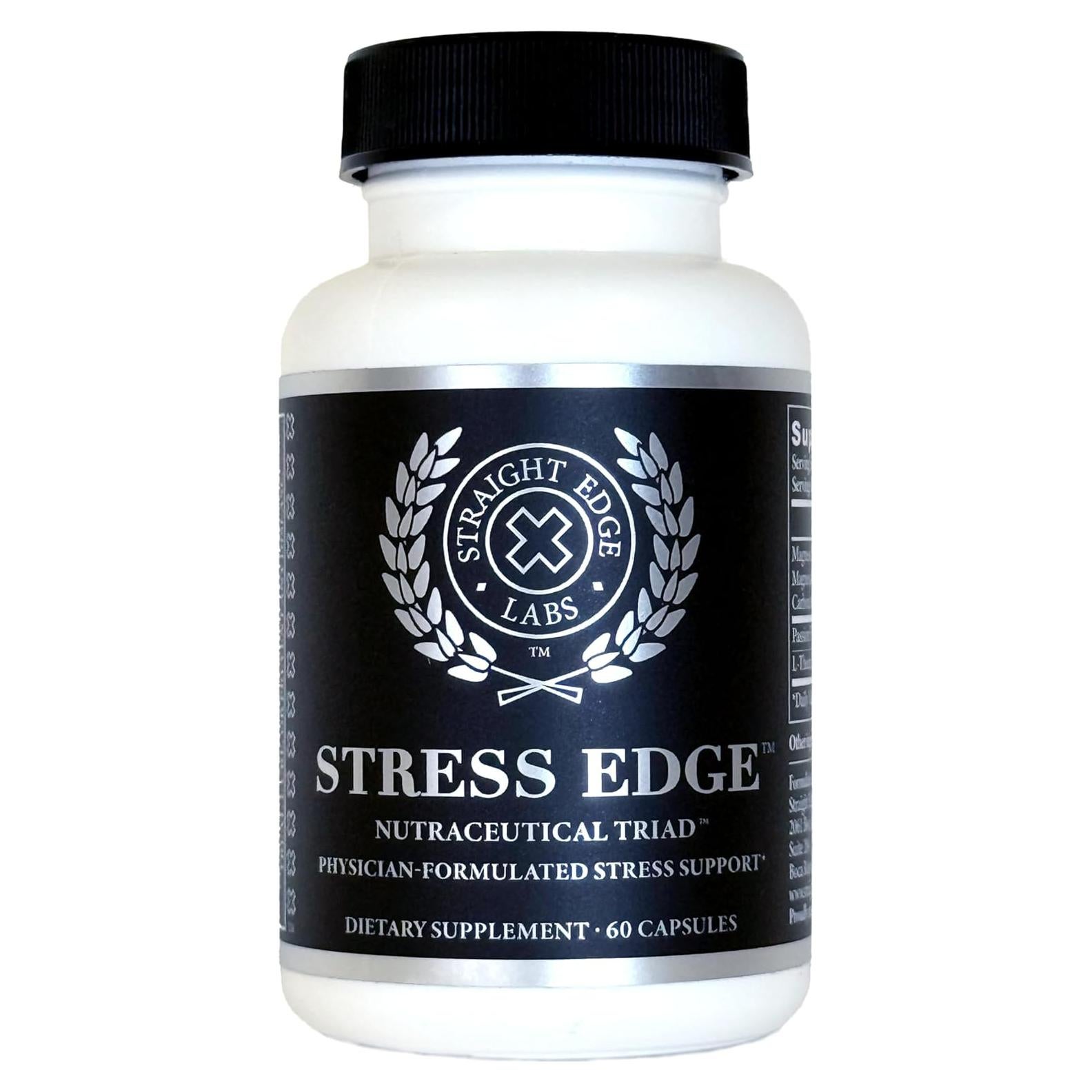 Suplemento Natural Stress Edge 30 Cápsulas - Alivio del Estrés