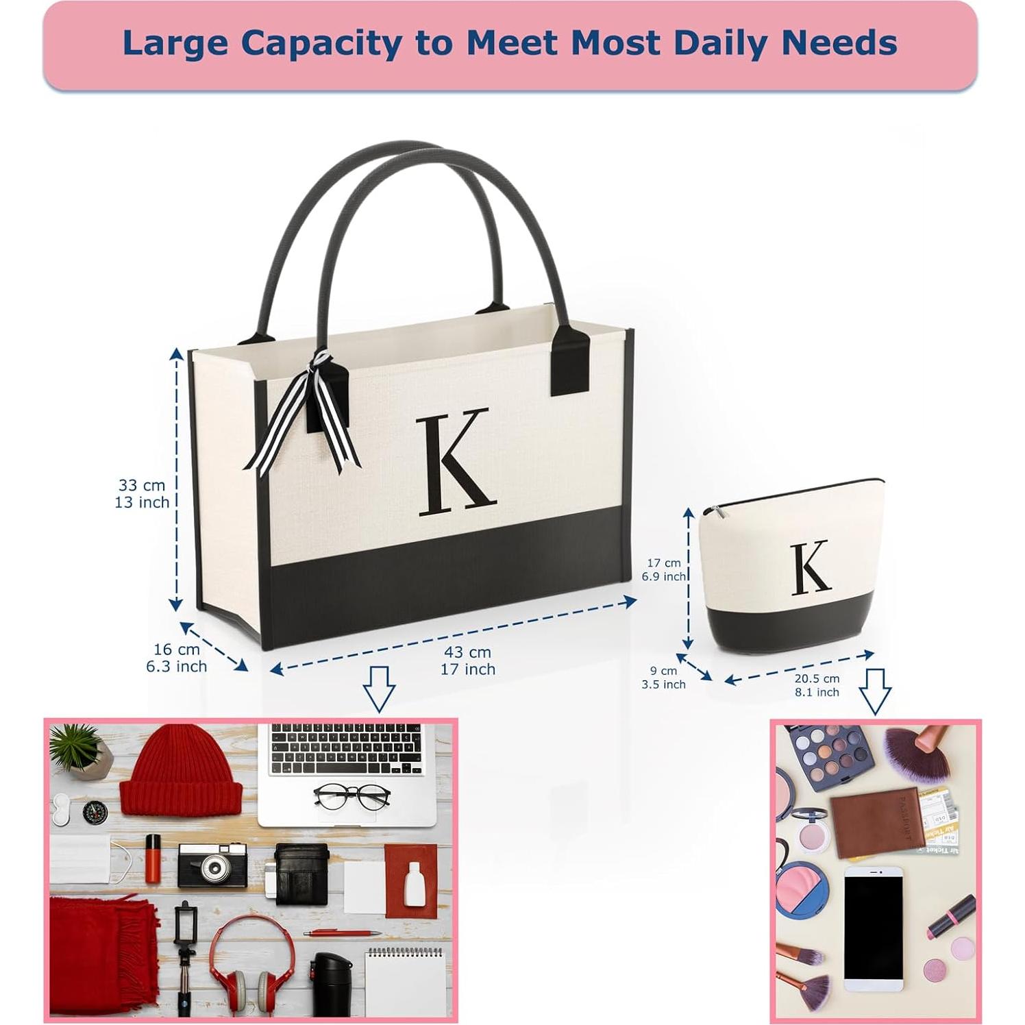 Bolsa de Lona Personalizada con Cremallera - 43x33 cm