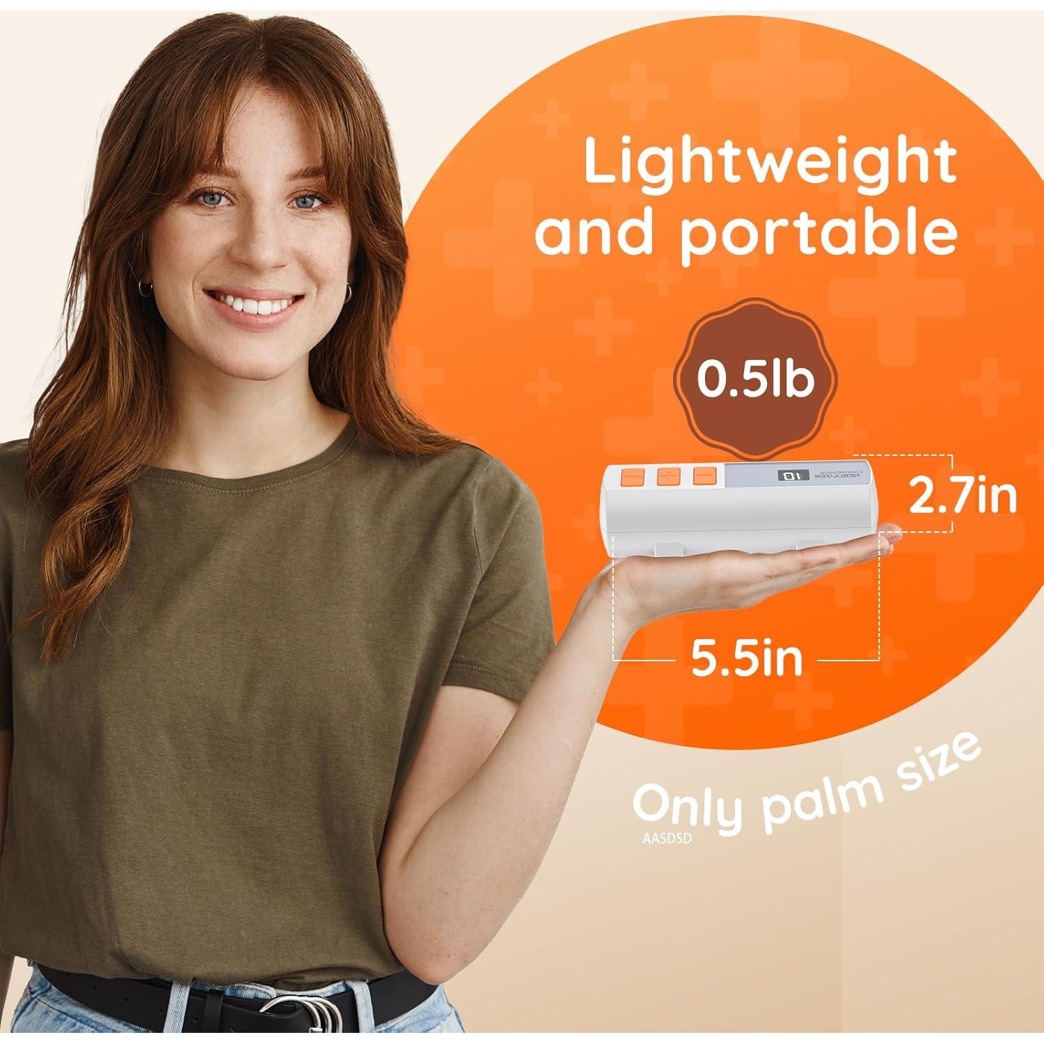 Nebulizador Portátil SANLANDOR para Adultos y Niños - Ajuste de Velocidad y Tiempo